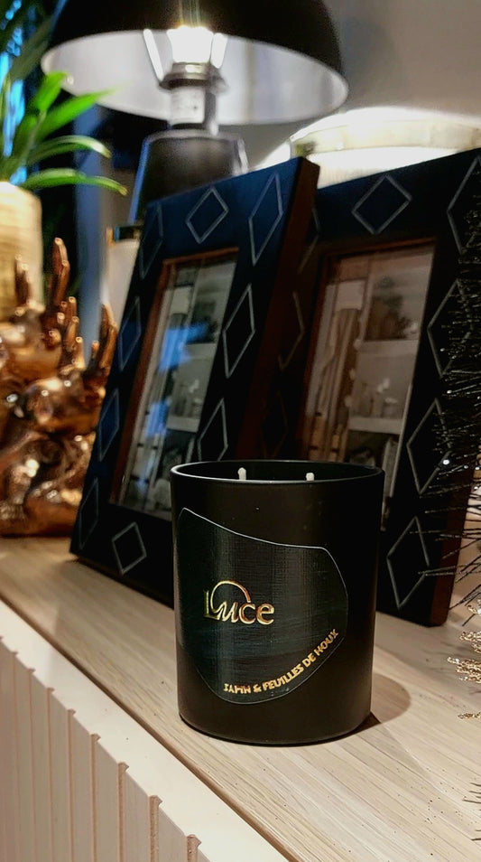 Sapin & feuille de houx